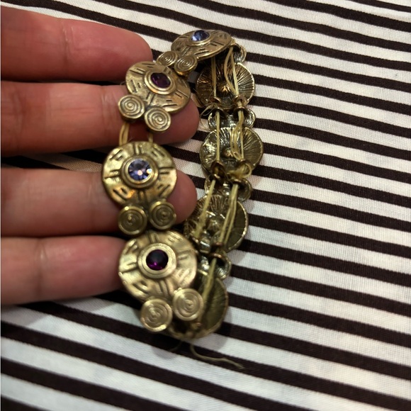 Vintage pinpoint flexible Bracelet - Picture 11 of 14